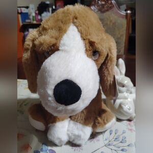Medium Sitting Beagle Plush,Toy